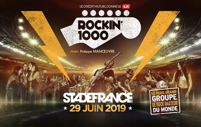 Rockin'1000：1000人的摇滚组合登陆巴黎
