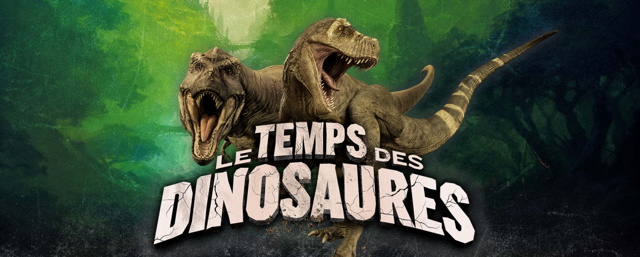 巴黎凡尔赛门展览馆的沉浸式展览：欢迎来到恐龙时代！